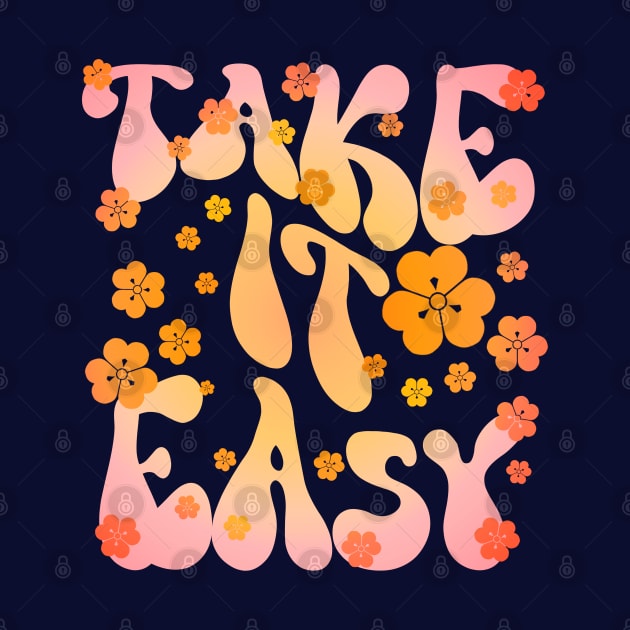 Take it easy a cute groovy summer time vibes by Yarafantasyart