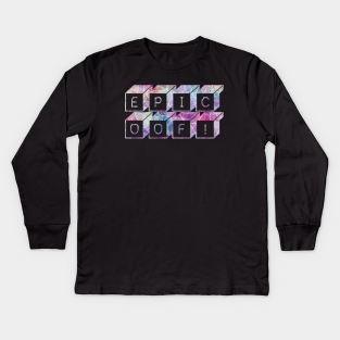 Oof Roblox Effect Kids Long Sleeve T Shirts Teepublic