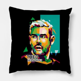 Theo Hernandez Pop Art Amazing Pillow