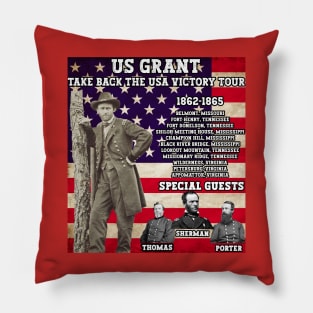 US Grant Victory Tour Pillow