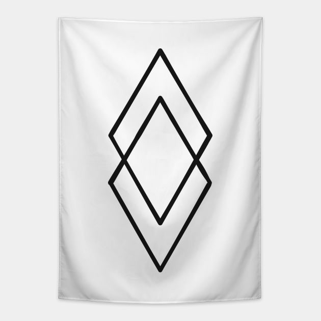 rhombus Tapestry by TanyaHoma