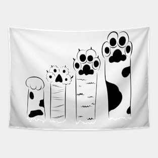 Paw signal Tapestry