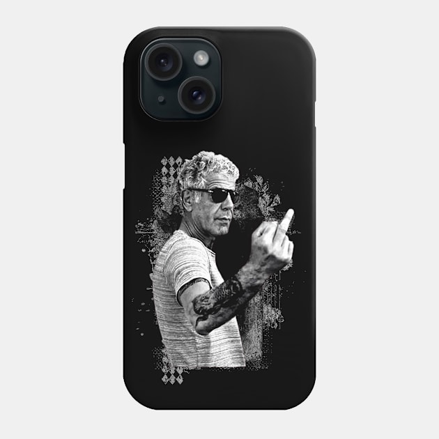 LEGENDARY CHEF ANTHONY BOURDAIN - 1956- 2018 Phone Case by CrazyRich Bimasakti1'no11