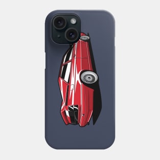 Red Coupe GT B2 1980 Phone Case