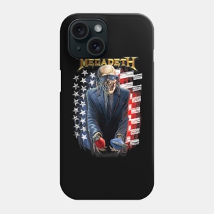 Metal Band American Flag For President Phone Case