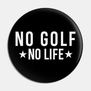 No Golf No Life Canelo Alvarez Pin