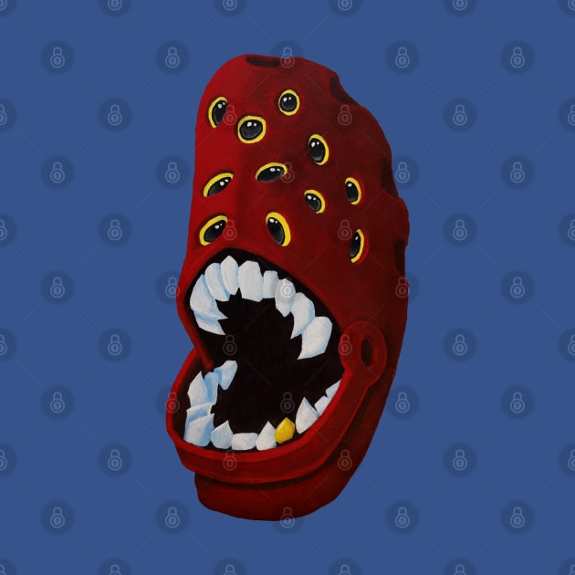 The Elder Cröc - Horror Shoe Scary Lovecraft Monster by kgullholmen