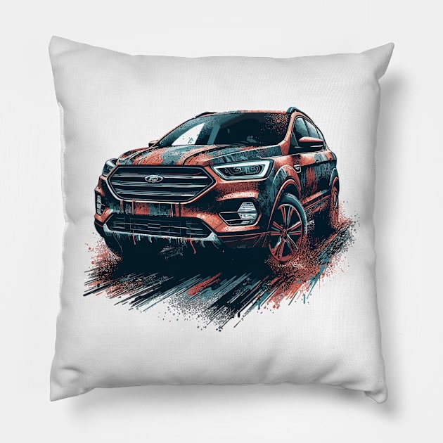 Ford Kuga Pillow by Vehicles-Art