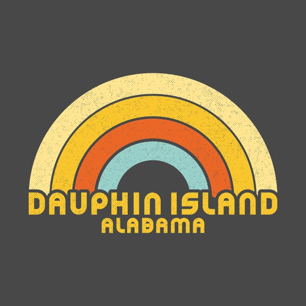 Retro Dauphin Island Alabama by dk08