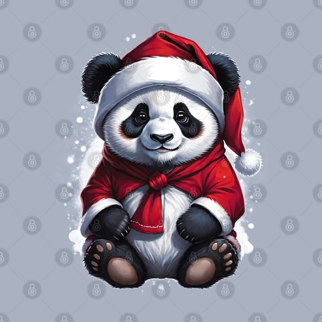 Santa Claus Baby Panda | Christmas by TMBTM