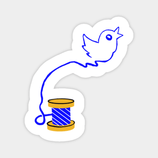 The Unraveling of the Blue Bird App Magnet