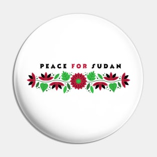 peace for sudan Pin