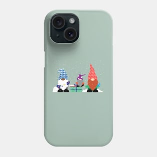 Chrismukkah Gnomes Phone Case