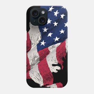 usa  flag Phone Case