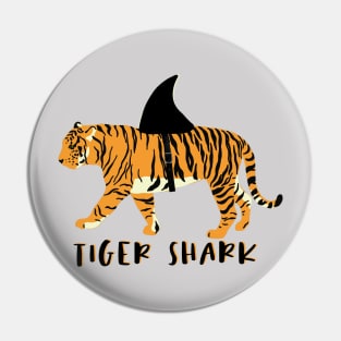 TIGER SHARK FUN DESIGN Pin