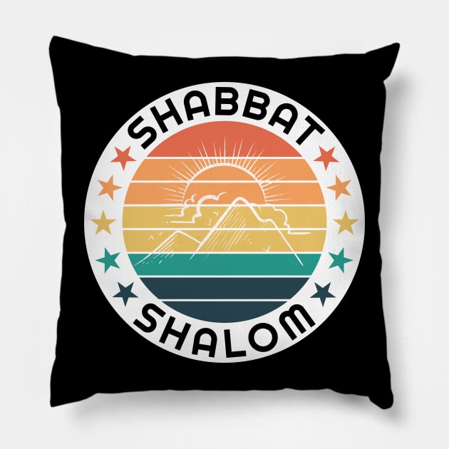 Shabbat Shalom Pillow by DPattonPD