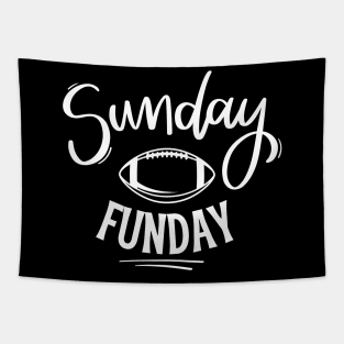 Sunday Funday Football Tapestry