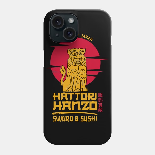 Hattori Hanzo Phone Case by Indiecate