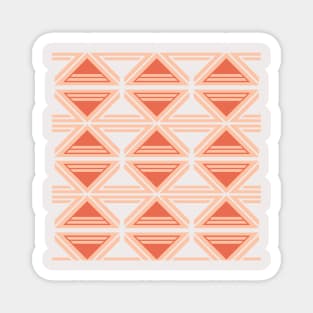 Geometric abstract midcentury Magnet