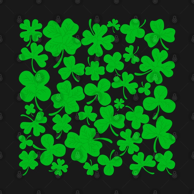 St Patrick’s Day Shamrocks by BE1820