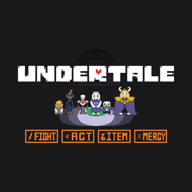 Undertale by almnasty