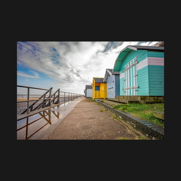 Cromer beach huts, Norfolk coast by yackers1