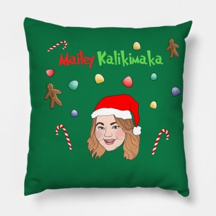 Mailey’s ugly Christmas sweater 2019 Pillow