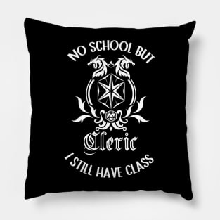 Cleric class schools out roleplaying games Pillow