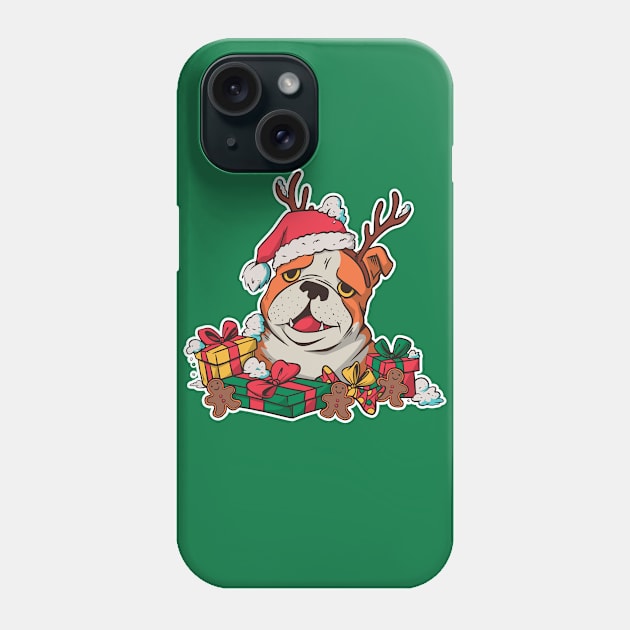 christmas dog gift 2020 funny Phone Case by FouadBelbachir46