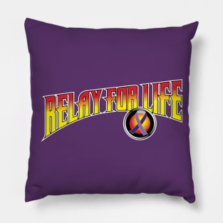 Relay for Life with Ribbon - Flash Gordon Pillow