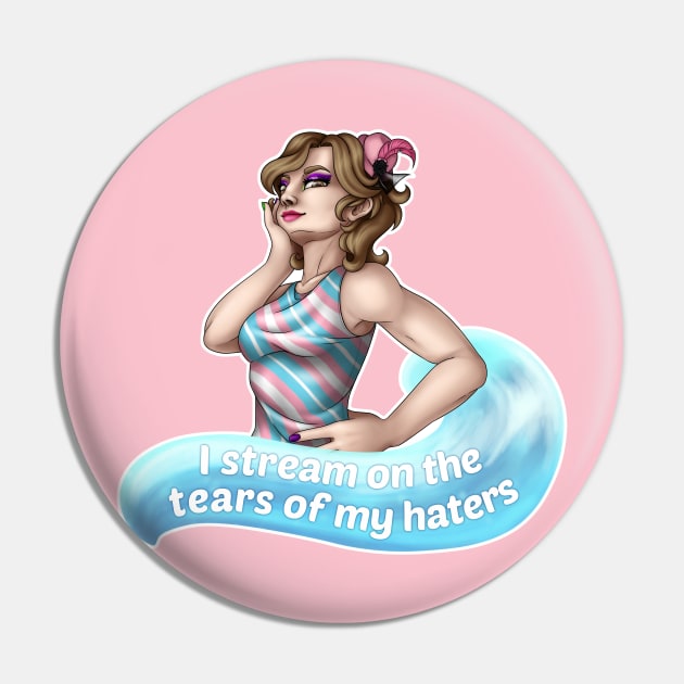 I stream on the tears of my haters Pin by Crossed Wires