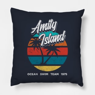Amity Island Swim Team 1975 Pillow
