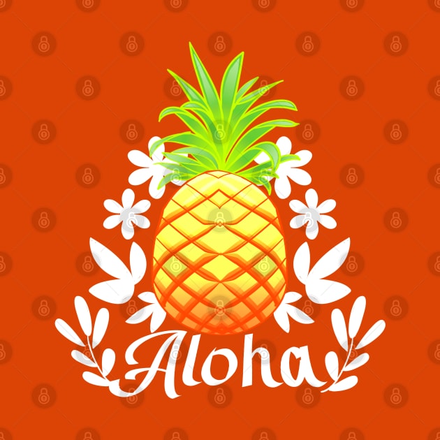 Pineapple Hawaii  Aloha - Summer by dnlribeiro88