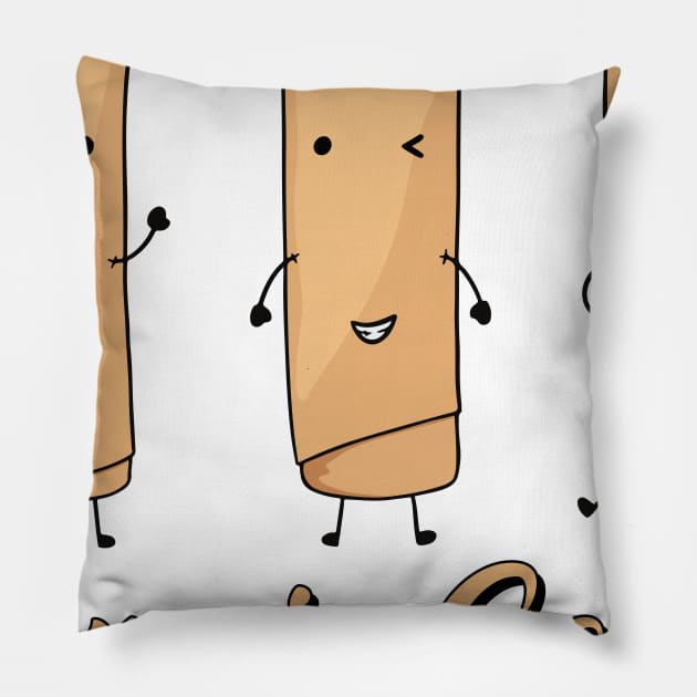 Lumpia Gang Pillow by Ratatosk