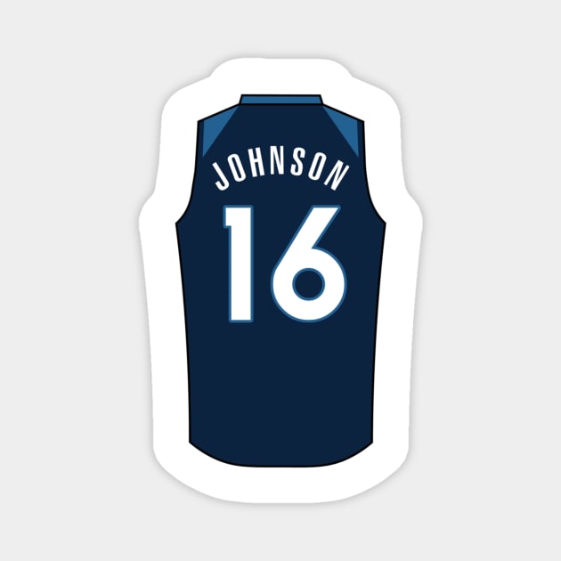 James Johnson Jersey Magnet by Mortimermaritin