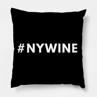 New York Wine Shirt #nywine - Hashtag Shirt Pillow