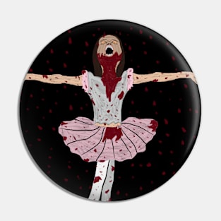 ABIGAL(vampire ballerina blood rain) (painted) Pin