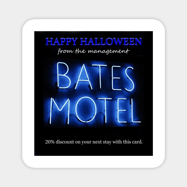 Bates Motel Halloween Magnet by dltphoto