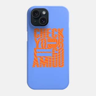 Check Your Ego Amigo - A Message of Self-Reflection Phone Case