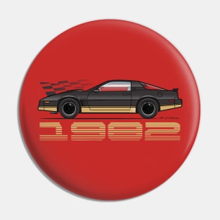 1982 black Pin