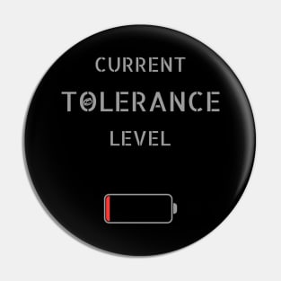 Tolerance level Pin