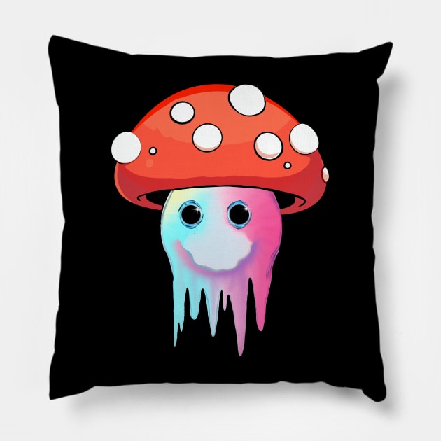 Amanita Muscaria Pillow by Wirrr4U