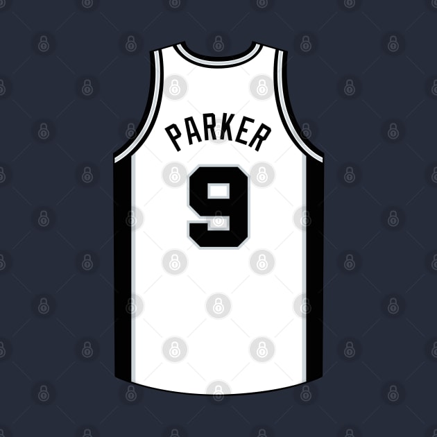 Tony Parker San Antonio Jersey Qiangy by qiangdade