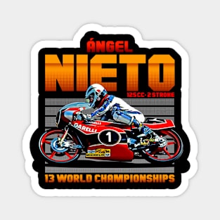 Angel Nieto Legend Retro Magnet