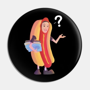 Hot Dog Car Guy Pin