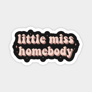 Little Miss Homebody Waterproof Sticker Kindle Lover Book Lover Sticker Bookish Vinyl Laptop Decal Booktok Gift Journal Stickers Reading Present Smut Library Spicy Reader Read Magnet