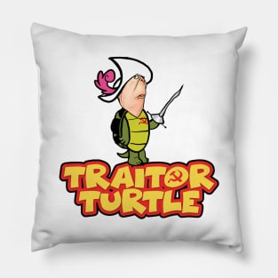 Traitor Turtle Pillow