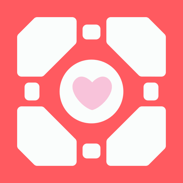 Companion Cube by FandomFrenzy