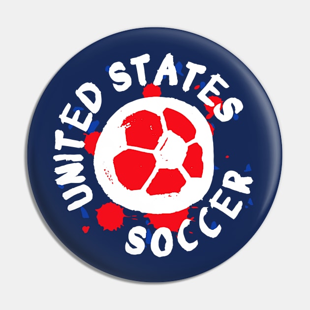 USA Soccer 02 Pin by Very Simple Graph