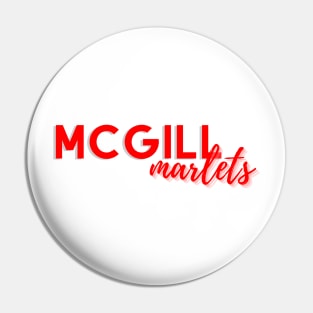 McGill Marlets Pin